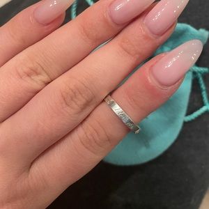 TIFFANY & CO I LOVE YOU RING/ BAND.